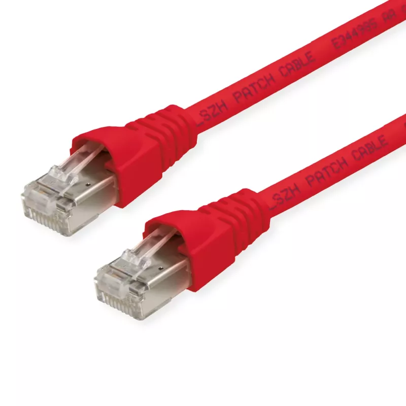 Telegärtner Cat6a S/FTP ühenduskaabel, 4 m, punane