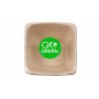 Gogreen kompostitavad suhkruroost kausid 1300 ml, ruudukujulised, 5 tk
