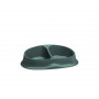 Stefanplast kahekordne toidukauss Chic 0,25+0,25 l 27x17,5x7,2 cm roheline