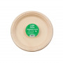 Gogreen Go Green komposteeruvad suhkruroost taldrikud Ø22 cm, 10 tk