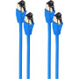 shiverpeaks BASIC-S Cat8.1 F/FTP (PiMF) paigalduskaabel RJ45, 1,5 m, sinine, LSZH