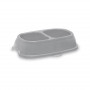 Stefanplast söögikauss Break 11 0,4+0,4L 28x17x6cm erinevad hall/sinine
