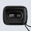 Dudao K32 akupank 22.5W 10000 mAh sisseehitatud USB-C/Lightning kaabliga - must