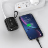 Dudao K32 akupank 22.5W 10000 mAh sisseehitatud USB-C/Lightning kaabliga - must