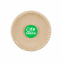 Gogreen Go Green komposteeruvad suhkruroost taldrikud Ø15 cm, 10 tk