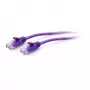 C2G Cat6a õhuke paigalduskaabel 28AWG, 1,5 m (5 ft), lilla (30190)