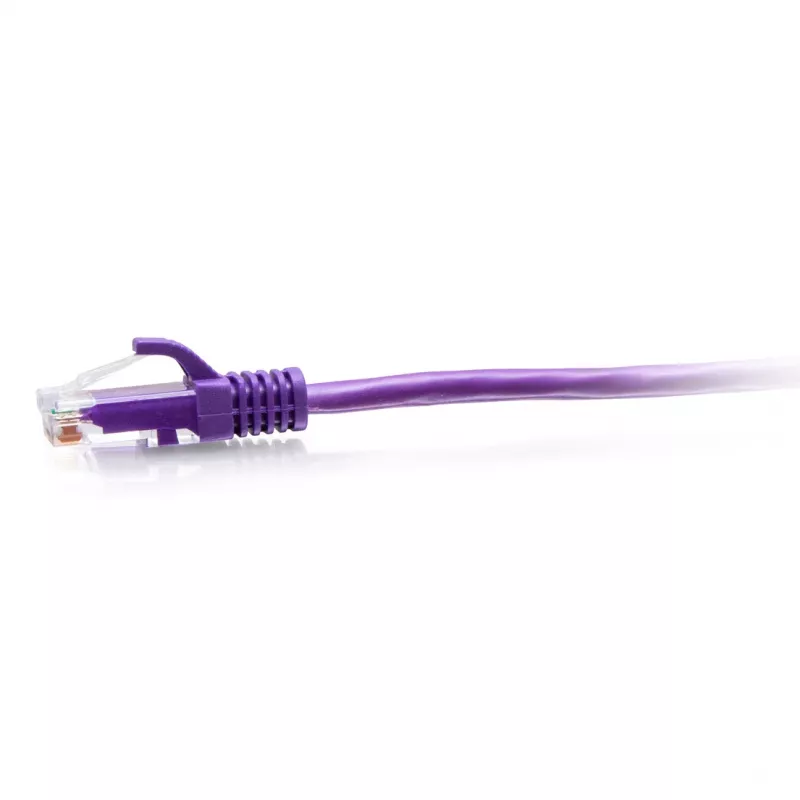 C2G Cat6a õhuke paigalduskaabel 28AWG, 1,5 m (5 ft), lilla (30190)