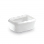 Stefanplast Second väike veenõu 0,3 l (Gulliver 1-2-3) 12x8x5,4 cm valge