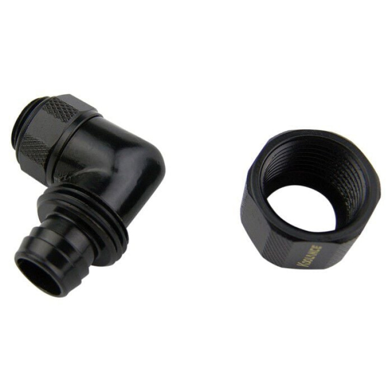 Koolance'i surveühendus 10mm x 13mm jaoks - must