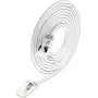 Wirewin Slim Cat6a Light ühenduskaabel, ümar, U/FTP, Ø 3,8 mm, valge (PKW-LIGHT-STP-K6A 0.15 WS)