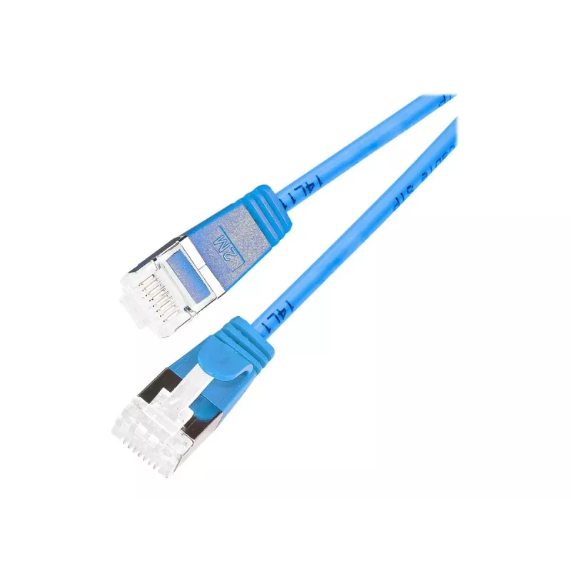 Wirewin Slim Cat6a U/FTP ühenduskaabel RJ45, 0,25 m, sinine