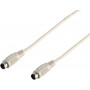 ShiverPeaks S/CONN maximum connectivity PS/2 kaabel, 2x 6-kontaktiline Mini-DIN pistik, 1,8 m (78107-2)