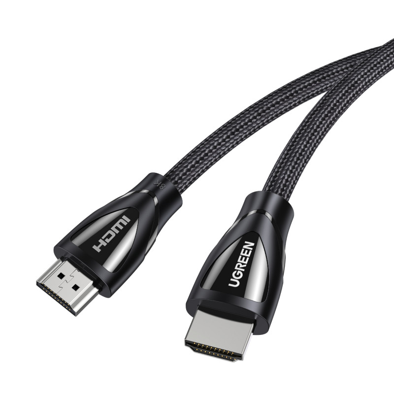Ugreen HD140 ülikiire HDMI 2.1 kaabel, 3 m, 8K, must