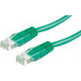 Secomp Cat6 U/UTP ühenduskaabel RJ45, 1 m, roheline