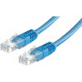 Secomp Cat6 U/UTP ühenduskaabel RJ45, 0,5 m, sinine