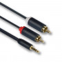 Mercodan PRO Mini Jack–RCA helikaabel ULTRA, 7,5 m (153212075)