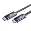 TB punutud USB 3.2 Gen 1 kaabel USB-C - USB-C, 1 m, 100 W, must