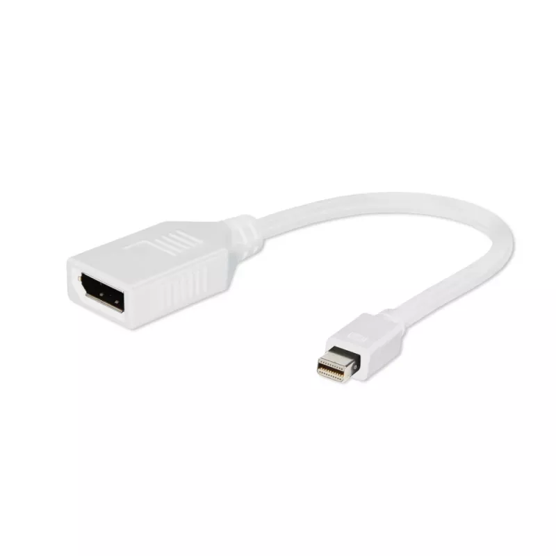 Gembird Mini DisplayPort - DisplayPort adapter, valge