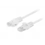 Lanberg Cat5e U/UTP ühenduskaabel RJ45, 0,25 m, valge, 10-pakk