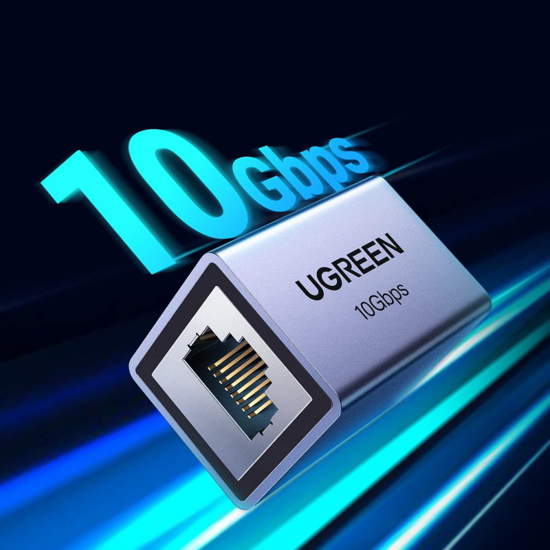 Ugreen NW261 RJ45 Etherneti pikendusliitmik, 10 Gbps (NW261-15117)