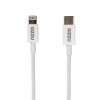 Gizzu USB-C to Lightning kaabel, 1,8 m, 27 W PD, valge (GCPU2L18)