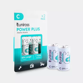 Uniross Power Plus C / LR14 patareid 7000mAh, 2 tk