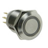 Lamptron vandaalikindel nupp / lüliti 16mm - Silverline - sinine