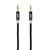 Gizzu 3.5mm AUX-kaabel 2m - must