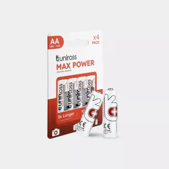 Uniross Max Power patareid AA / LR6 2900mAh, 4 tk