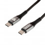 Gizzu USB-C - USB-C kaabel 60W 480Mbps, 1 m