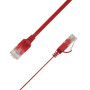 Linkit lame U/UTP Cat6A ühenduskaabel, 0,75 m, punane