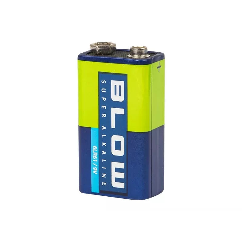 BLOW Super Alkaline 9V 6LR61 patarei (blisterpakend)