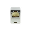 Logilink RJ45 kaabliühendus (pesa–pesa), Cat.5e, varjestatud, plastkorpus