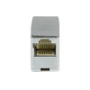 Logilink RJ45 kaabliühendus (pesa–pesa), Cat.5e, varjestatud, plastkorpus