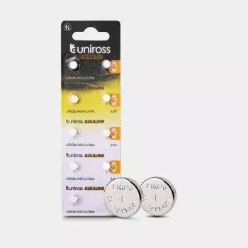 Uniross patarei - LR66 / LR626 - 10 tk blisterpakendis