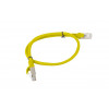 Lanberg Cat6 U/UTP ühenduskaabel RJ45, 0,5 m, kollane