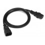 Zebra toitekaabel - IEC 60320 C13 kuni IEC 60320 C14