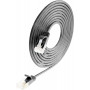 Wirewin Slim Cat6a U/FTP ühenduskaabel RJ45, 3 m, must