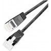 Wirewin Slim Cat6a U/FTP ühenduskaabel RJ45, 3 m, must