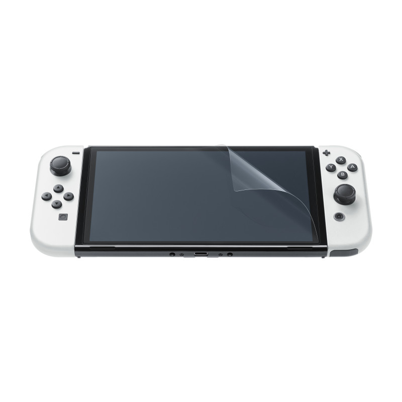 Nintendo Switchi ümbris ja ekraanikaitse (must/valge)