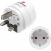 Hama reisiadapter Type G, 3-pin, Inglismaa, Rahvaste Ühenduse ja Ühendkuningriigi jaoks