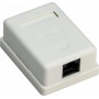 Goobay RJ45 võrgupesa, valge (77632)