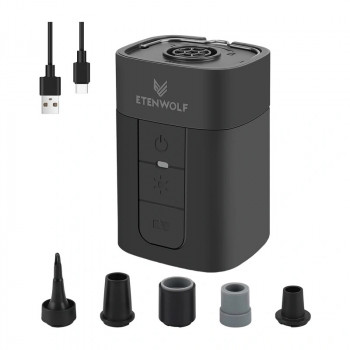 Etenwolf AIR 5 Pro 10400mAh elektriline õhupump (must)