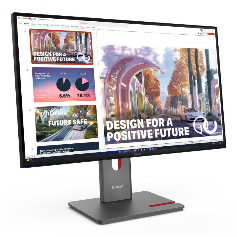 Lenovo monitor ThinkVision P27QD-40 27'' koos MC60-ga