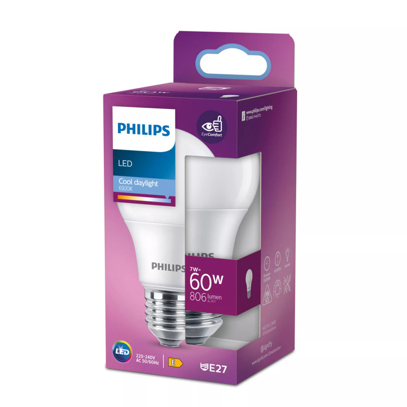 Philips LED pirn A60 E27 60W