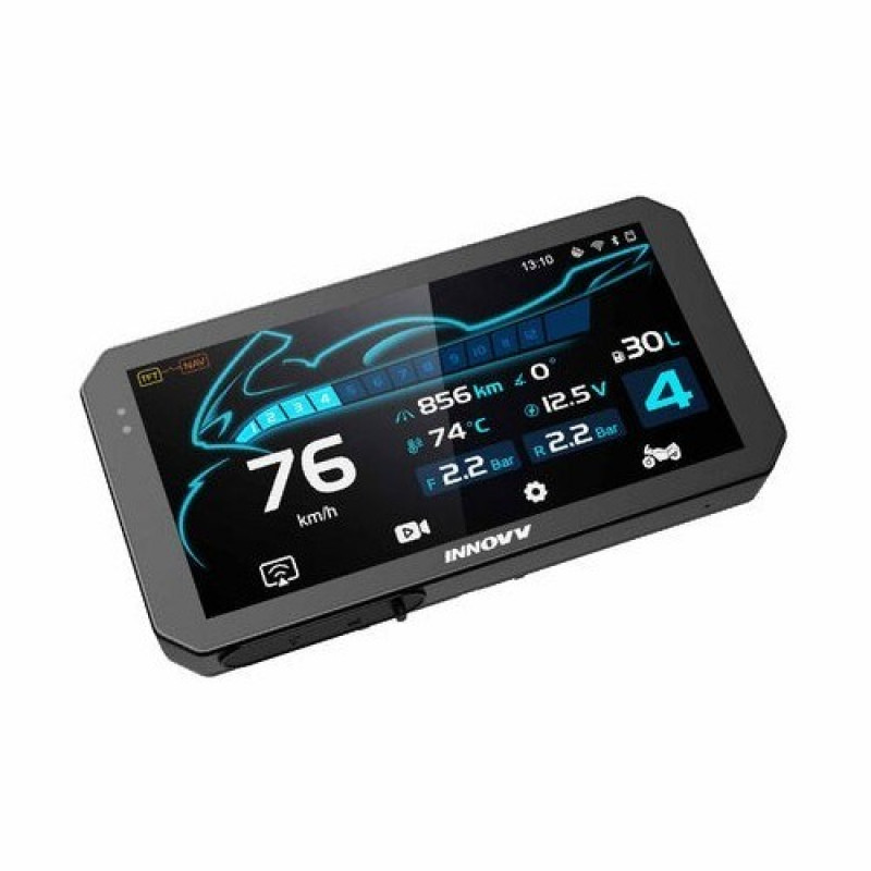 INNOVV N3 universaalne kiirvabastusega mootorratta nutiekraan CarPlay, kaamerate ja TPMS-iga