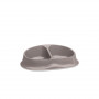 Stefanplast toidukauss kahekordne Chic 0,25+0,25 l 27x17,5x7,2 cm helehall