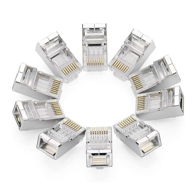 UGREEN CAT6 FTP RJ45 modulaarpistikud 10 tk