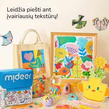 Mideer akrüülviltpliiatsid komplektis, 24 värvi