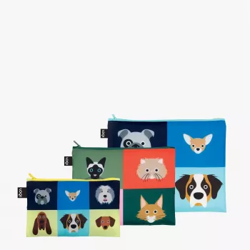 LOQI Stephen Cheetham kottide komplekt – Dogs & Cats (3 tk)